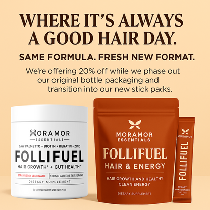 Follifuel | A Delicious Daily Ritual for Stronger Hair & Brighter Mornings
I Strawberry Lemonade